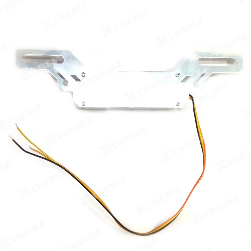 Xtremz Number Plate Running Strobe Light For Universal Bikes Multi Color