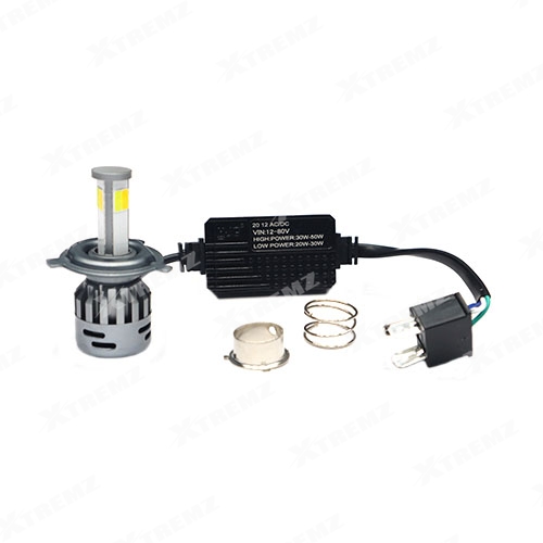 HJG M3 50w H4 Led Headlight For Universal Bikes & Cars White & yellow Color