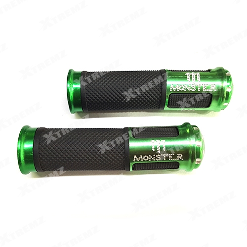 Xtremz Monster Grip For Universal Bikes - Green Color