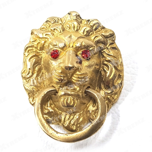 Xtremz Brass Lion Face Small - P403 Buy Lowest Price in India