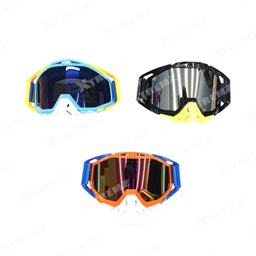 BSDDP Nose Mask Goggle With Multi Color Glass