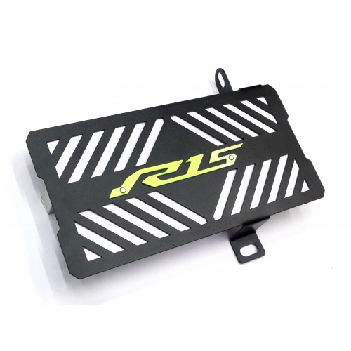 Radiator Guard R15 Xtremz Radiator Guard For Yamaha R15 V4 Bikes - Black Color