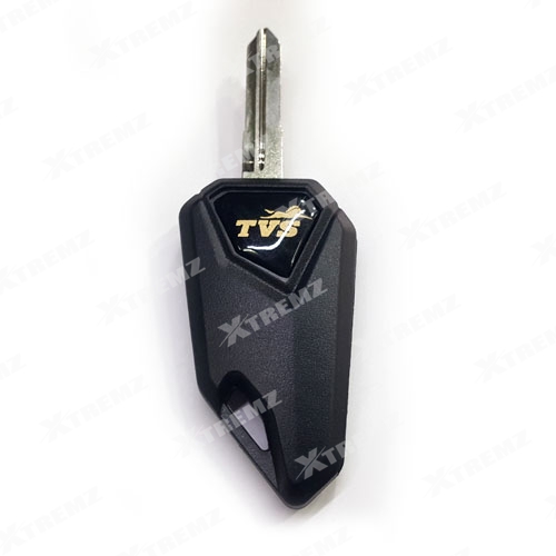 Xtremz Folding Flip Key For TVS Bikes With Line Left Cut