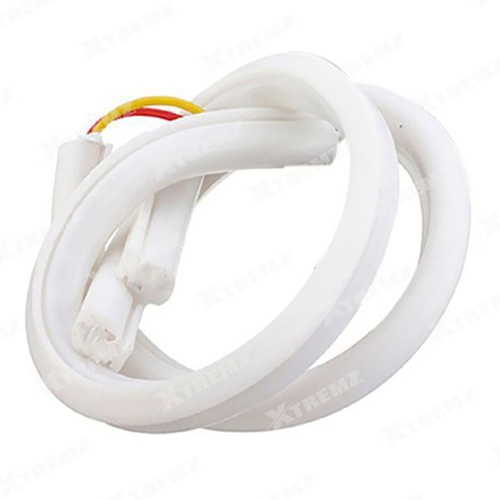 Xtremz 60cm Blue Flexible Audi Style Neon Tube DRL LED Light For