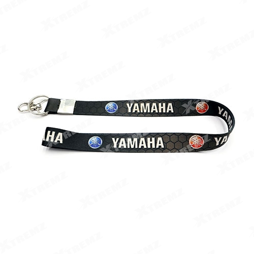 Xtremz Long Tag Yamaha Keychain Black Color