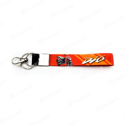 Xtremz Small Tag Dio Keychain Red Color