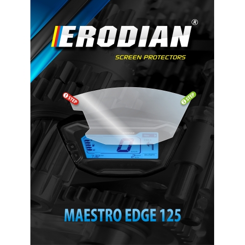 Erodian Meter Display Screen Protector For Hero Maestro Edge 125 Bikes